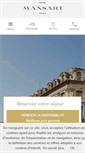 Mobile Screenshot of paris-hotel-mansart.com